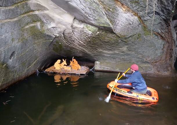 I presepi nelle cave di molera della Valle del Lanza