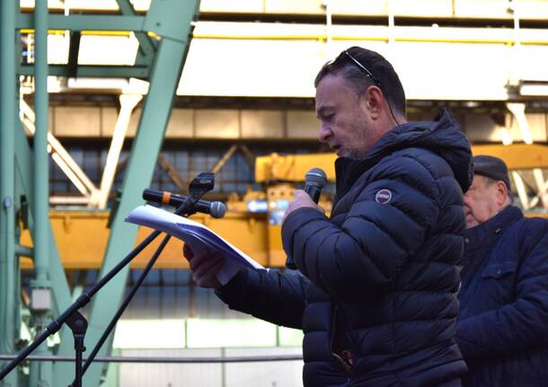 Commemorazione deportati Franco Tosi a Legnano 