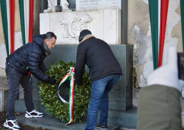 Commemorazione deportati Franco Tosi a Legnano 