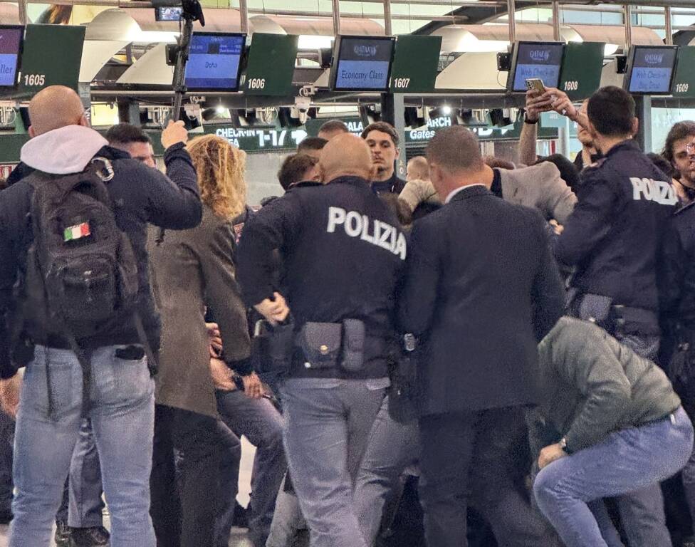 curdi Malpensa protesta 