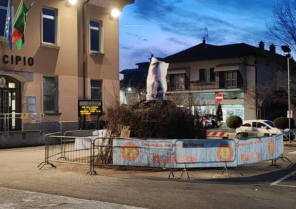 Le Gioeubie della Valle Olona prima del falò