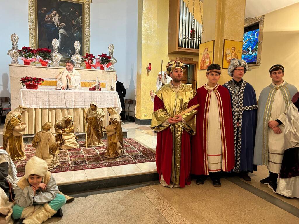 Il Corteo dei Magi alla parrocchia dell'Olmina 