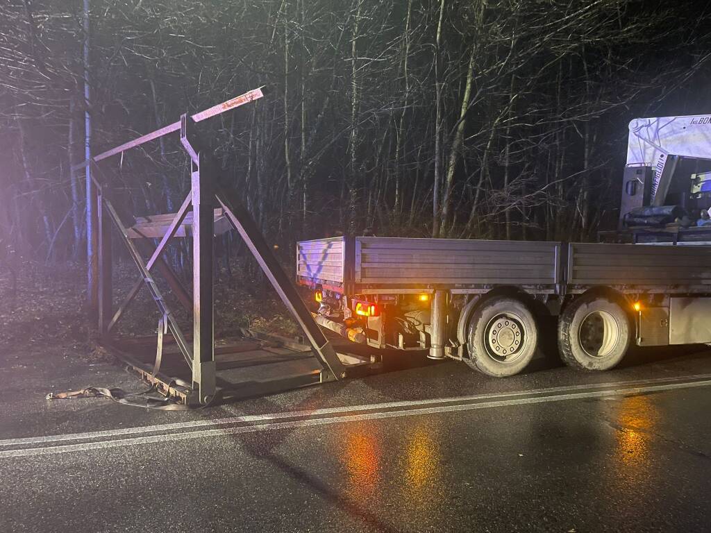 Incidente in via Melzi a Legnano - Mercoledì 22 gennaio 