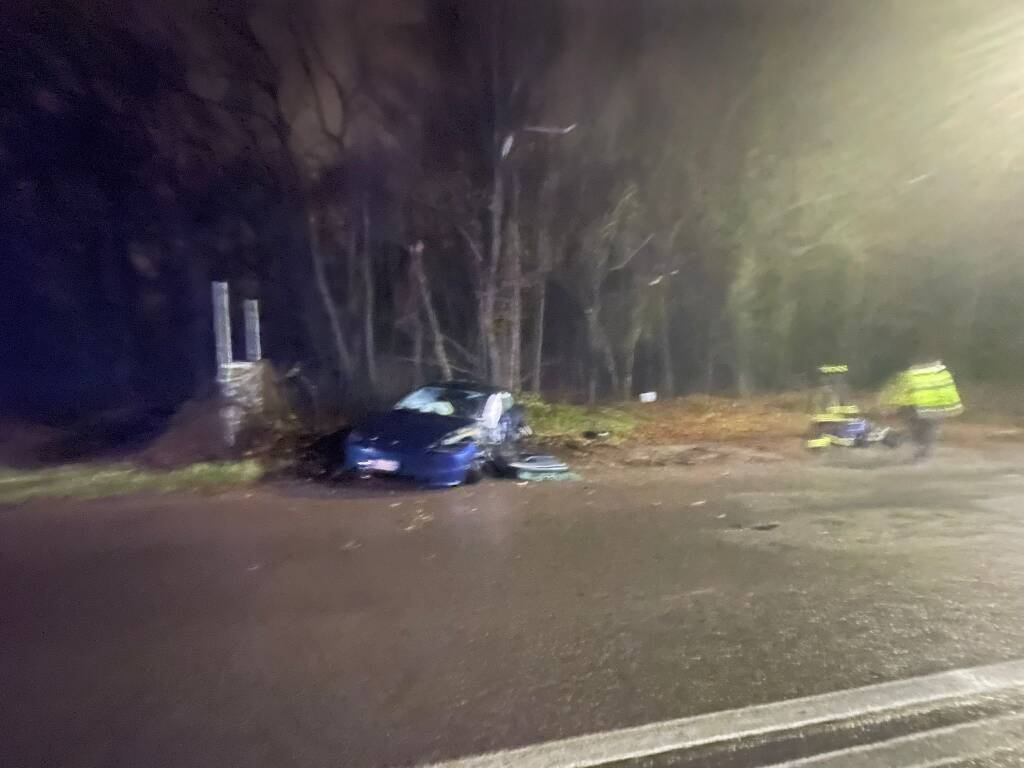 Incidente in via Melzi a Legnano - Mercoledì 22 gennaio 