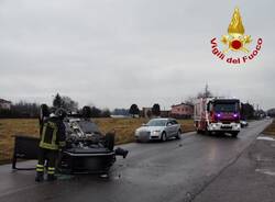 Incidente stradale Cassano Magnago 