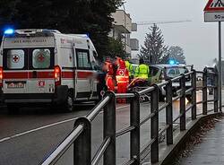 Incidente tra due auto in via Bainsizza a Legnano 