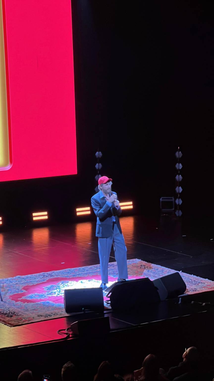 Jovanotti presenta il nuovo album "Il Corpo Umano" a Milano 