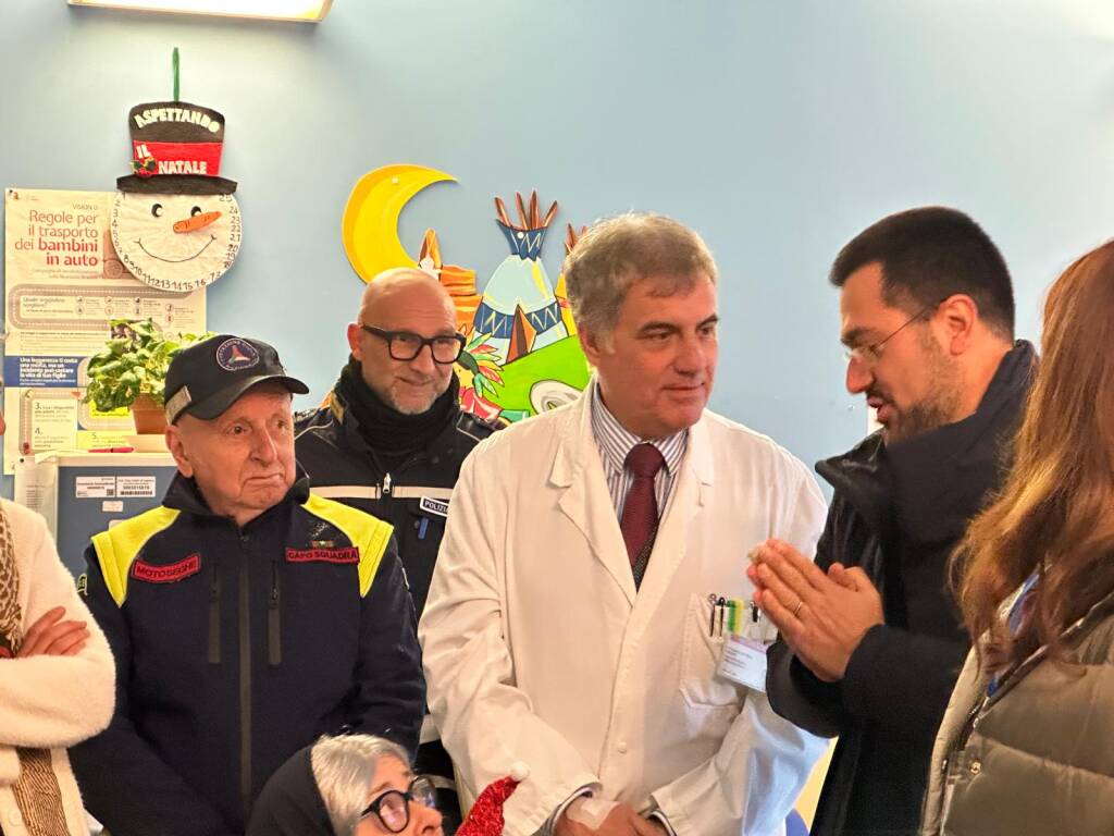 La Befana all'ospedale di Legnano