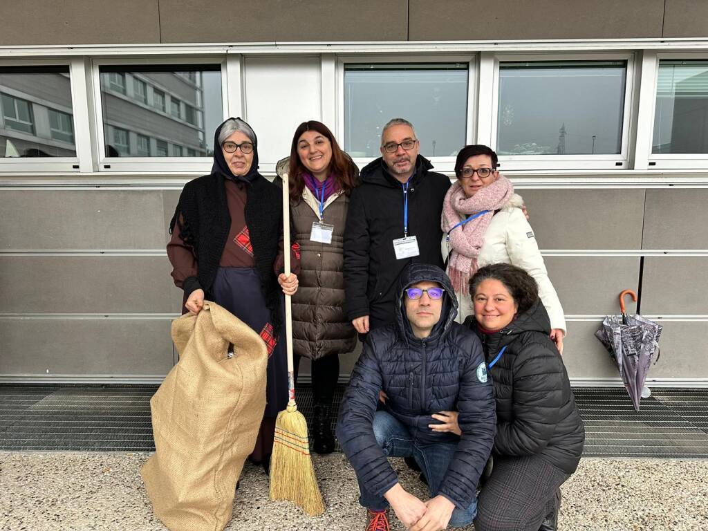 La Befana all'ospedale di Legnano