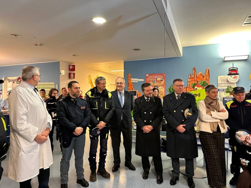 La Befana all'ospedale di Legnano