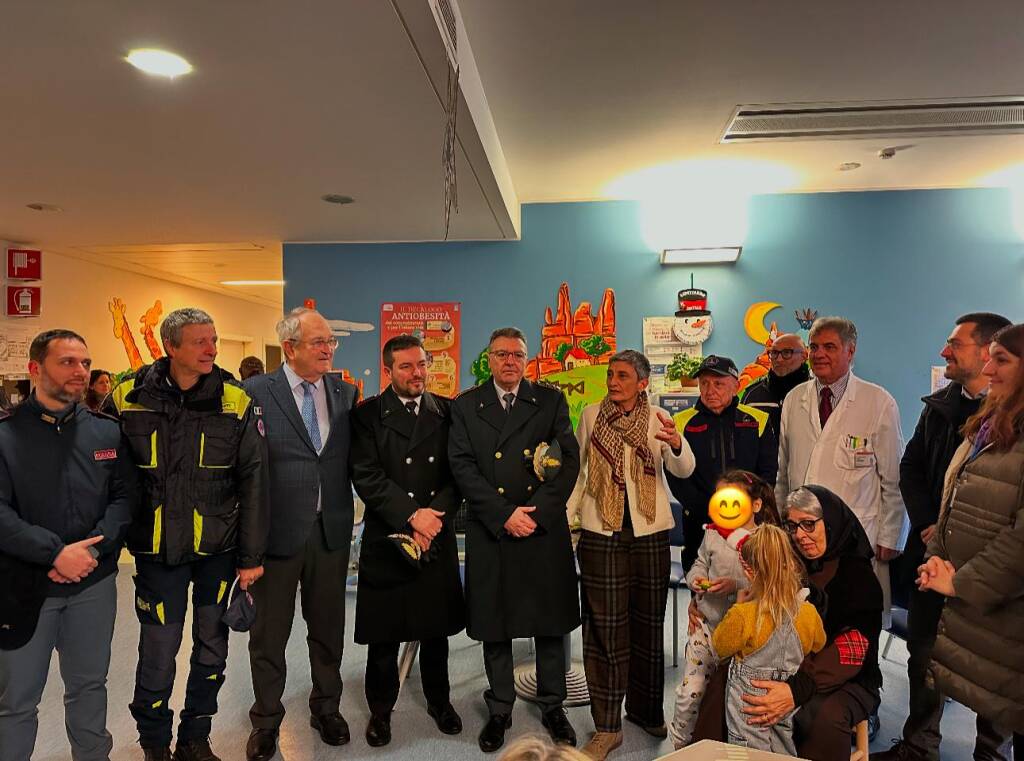 La Befana all'ospedale di Legnano