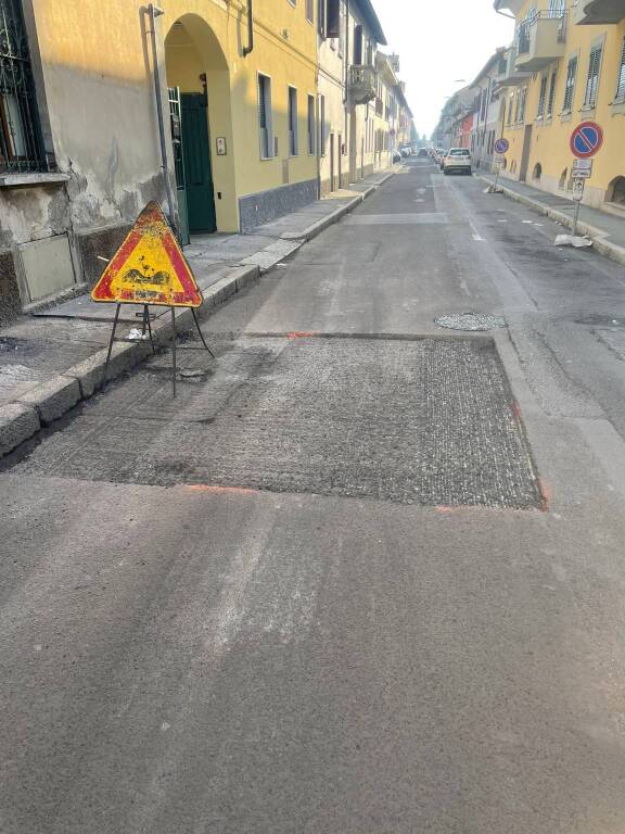 Lavori nuovo auditorium San Vittore Olona