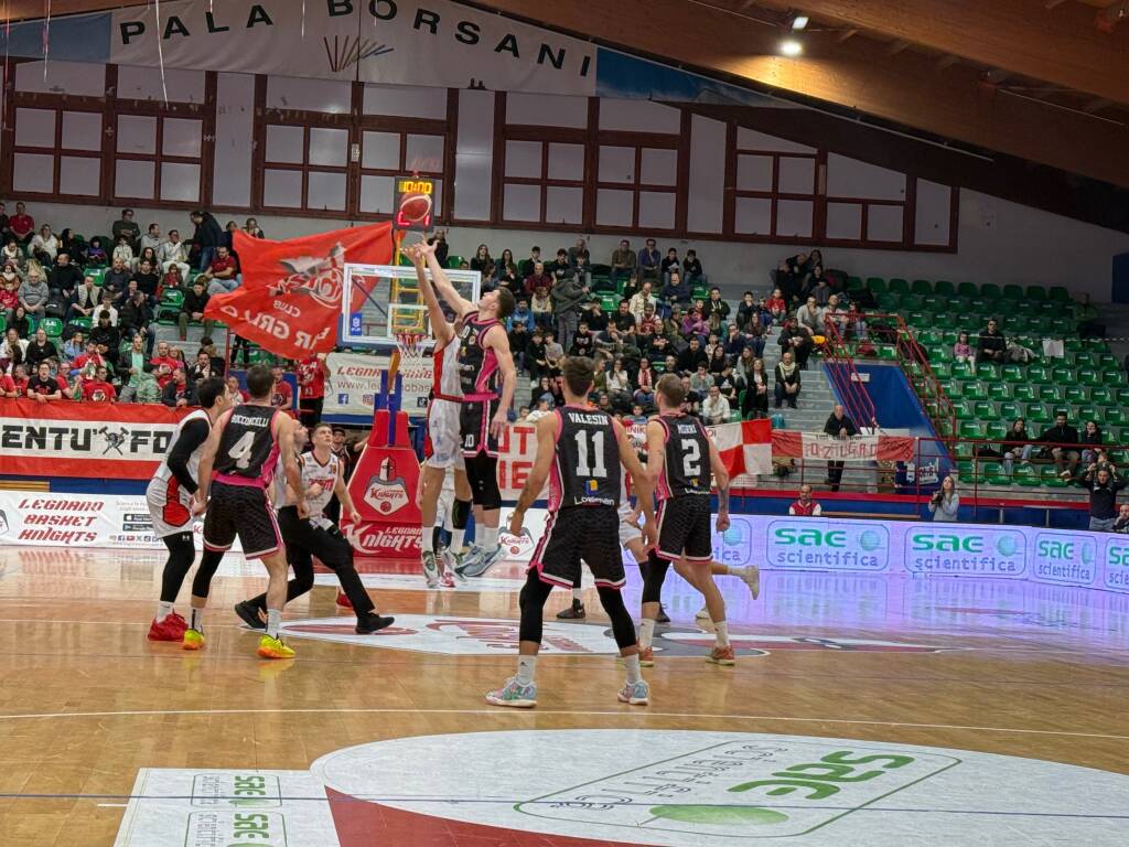 Legnano basket- Crema 12 gennaio 