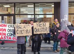 Manifestazione a Gallarate