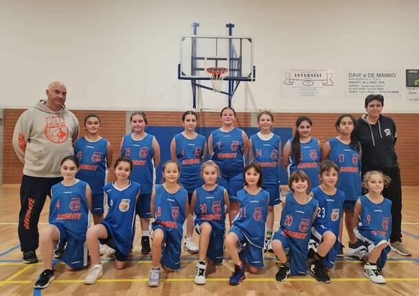 minibasket gavirate femminile uisp