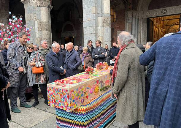 Nella Basilica di Sant’Ambrogio a Milano i funerali di Rosita Missoni