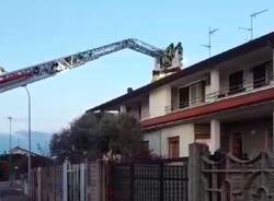 principio d'incendio Dairago