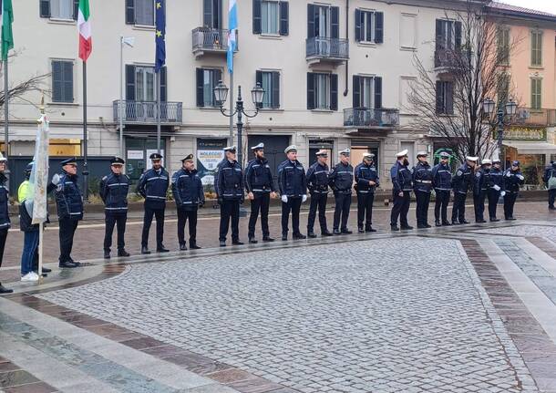 la Polizia locale di Saronno festeggia San Sebastiano – Le foto