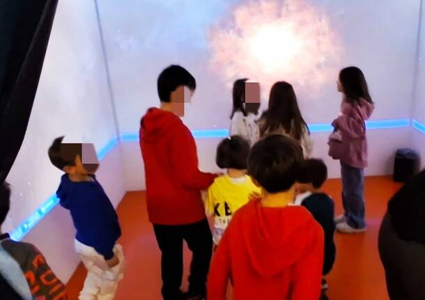 Alla scuola Pedotti di Luvinate inaugurata la nuova Aula immersiva