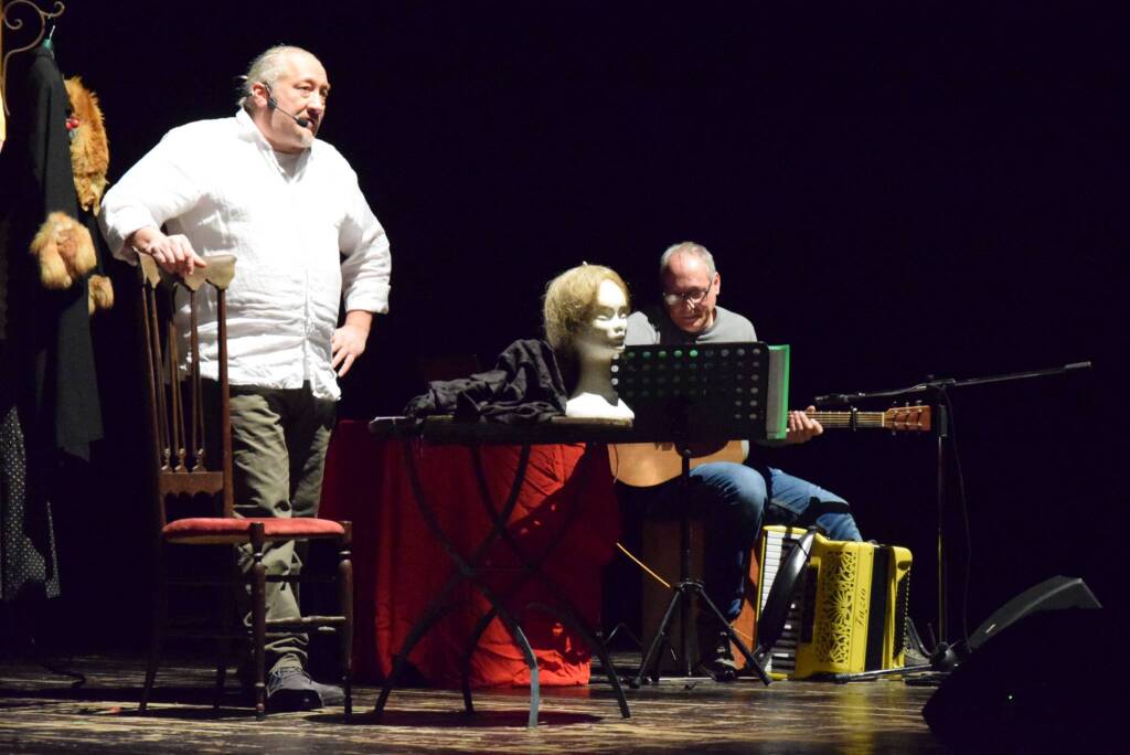 Sold out al Teatro Tirinnanzi di Legnano per Felice Musazzi "Dal fronte al palco"