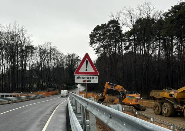 strada Casorate Sempione Cardano al Campo lavori ferrovia malpensa