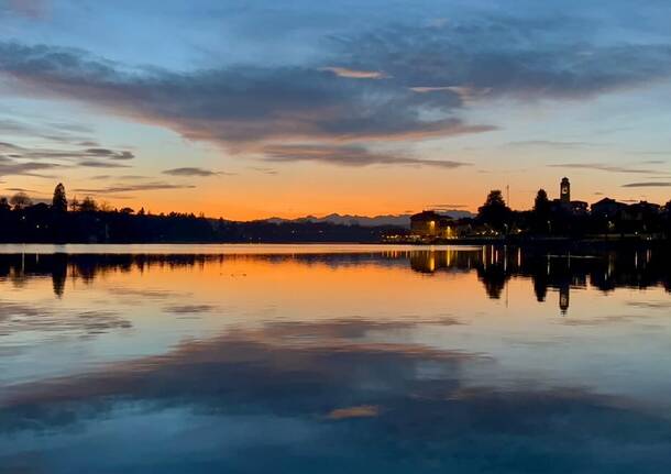 Tramonto sul Lago Maggiore 