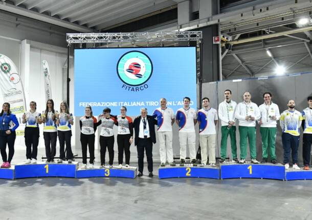 Arcieri del Roccolo ai Campionati Italiani Indoor Fitarco