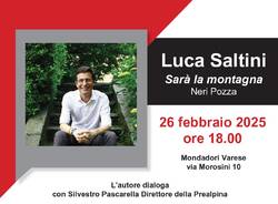 Luca Saltini presenta \"Sarà la montagna\"