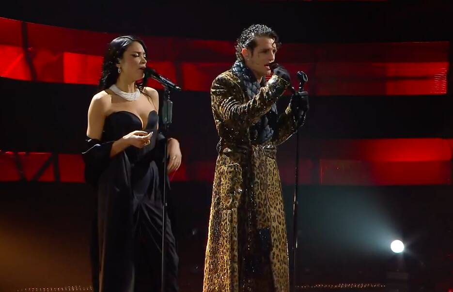 Elodie e Achille Lauro in duetto a Sanremo
