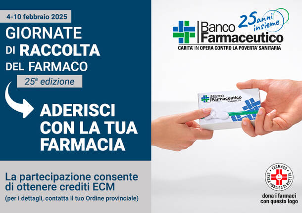 giornata di raccolta dei farmaci 2025