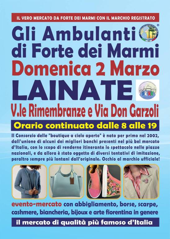 Gli Ambulanti di Forte dei Marmi® a Lainate