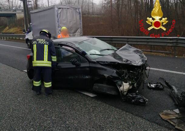 incidente autostrada vergiate