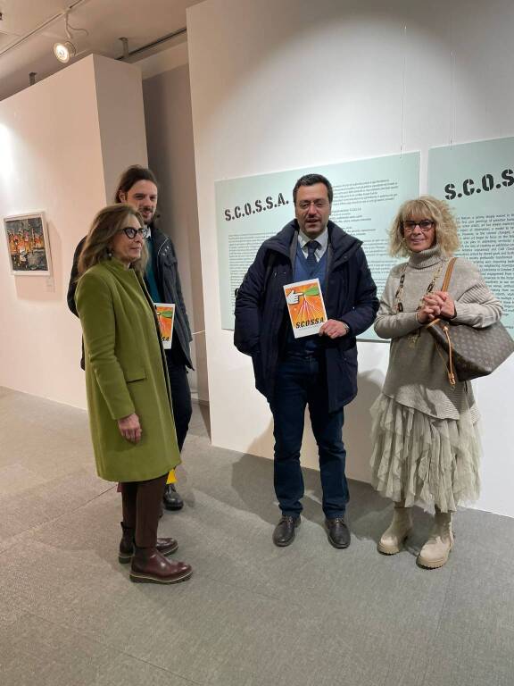 La mostra "Scossa" inaugurata a Palazzo Lombardia