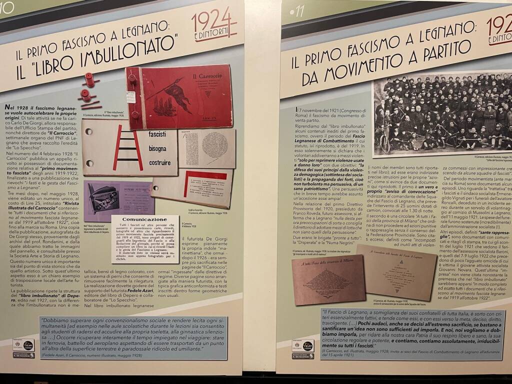 Legnano nelle pagine de "La Voce di Legnano" e de "Lo Specchio", una mostra che sorprende