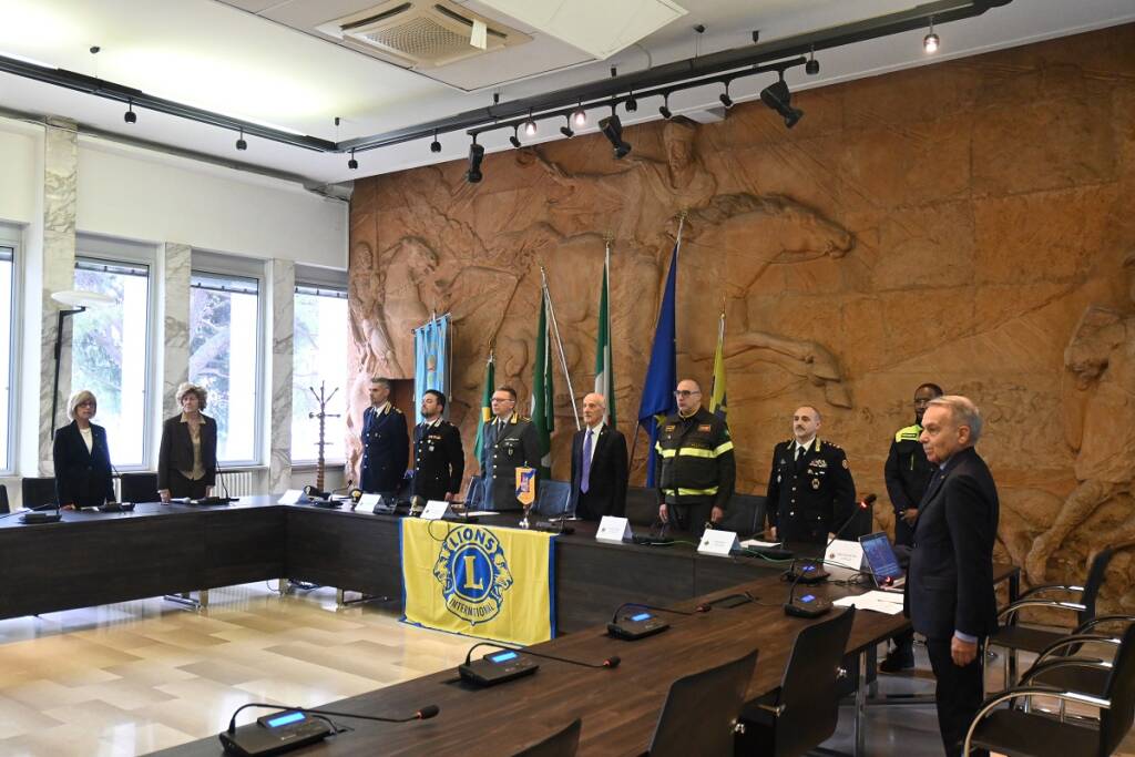 Lions Club Parabiago: la tradizionale premiazione delle Forze dell'Ordine