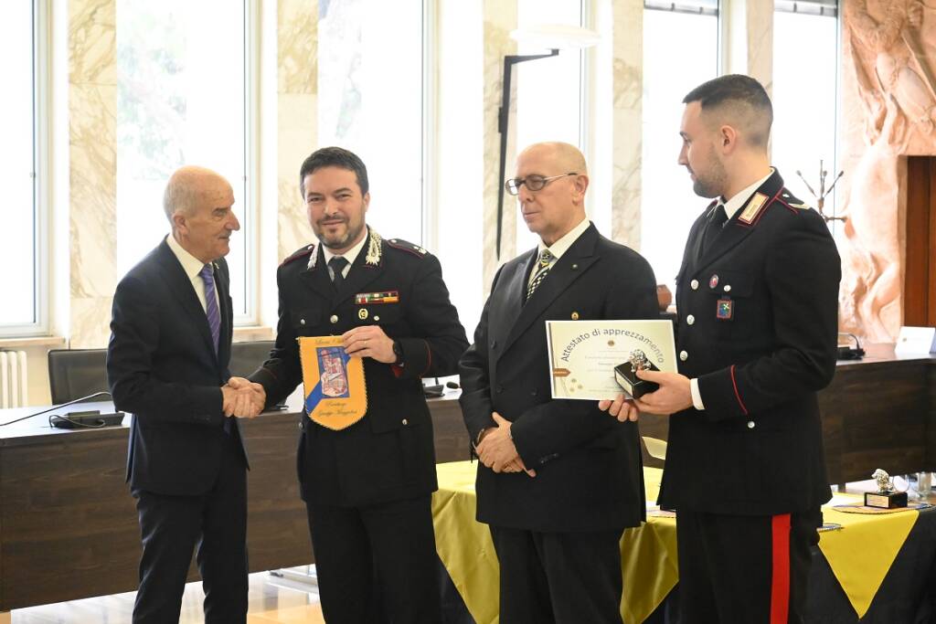 Lions Club Parabiago: la tradizionale premiazione delle Forze dell'Ordine