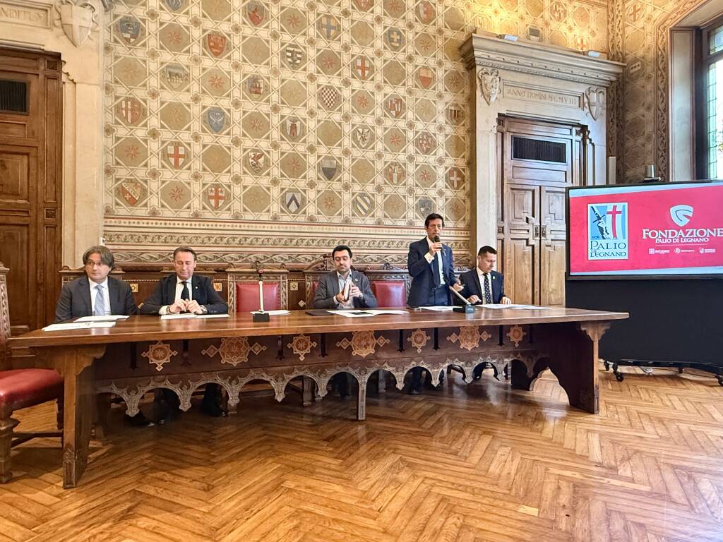 Palio Legnano- La presentazione degli eventi per l’edizione 2025