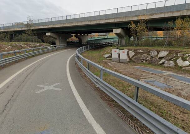 ponte cavalcavia chiuso vedano pedemontana