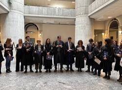 Protesta tribunale di Varese