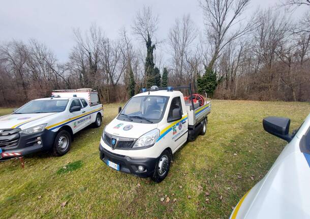 Solaro, un nuovo mezzo antincendio per il Parco delle Groane – Le foto