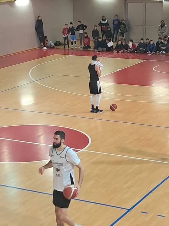 Trento Basket in allenamento a Legnano, credits A. Bernasconi