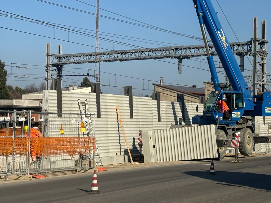 barriere fonoassorbenti ferrovie Gallarate 