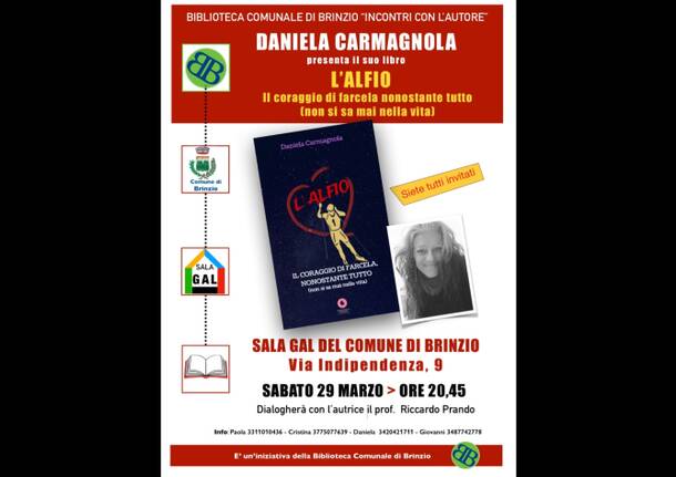 Daniela Carmagnola presenta \"L\'Alfio\"