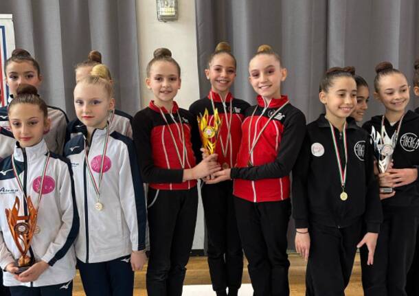 Ginnastica Moderna Legnano, triplete straordinario 