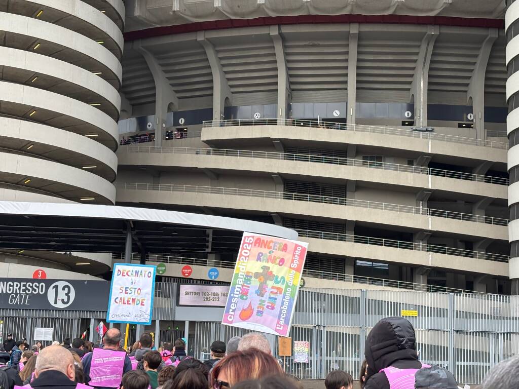 I cresimandi 2025 a San Siro