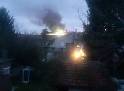 Incendio a San Vittore Olona 23 marzo 