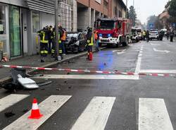 Incidente in Corso Sempione a Gallarate