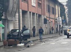 Incidente in Corso Sempione a Gallarate