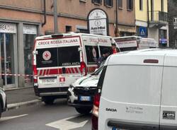 Incidente in Corso Sempione a Gallarate