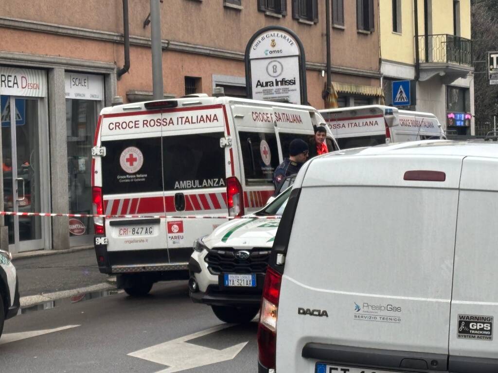 Incidente in Corso Sempione a Gallarate